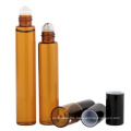 Unique Design Hot Sale Glass Circle Amber 10ml Roll On Bottle